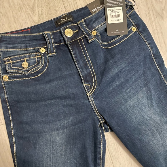 Dark wash true religion skinny jeans. Brand new - Picture 4 of 6